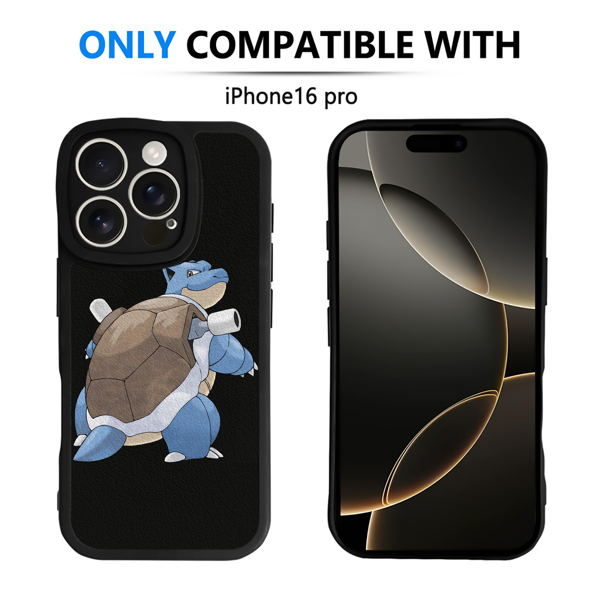 （画像用） ポケットモンスター Pokémon 【iPhone 16シリーズ対応】シリコンスマホケース（レザー調） 材質：シリコン